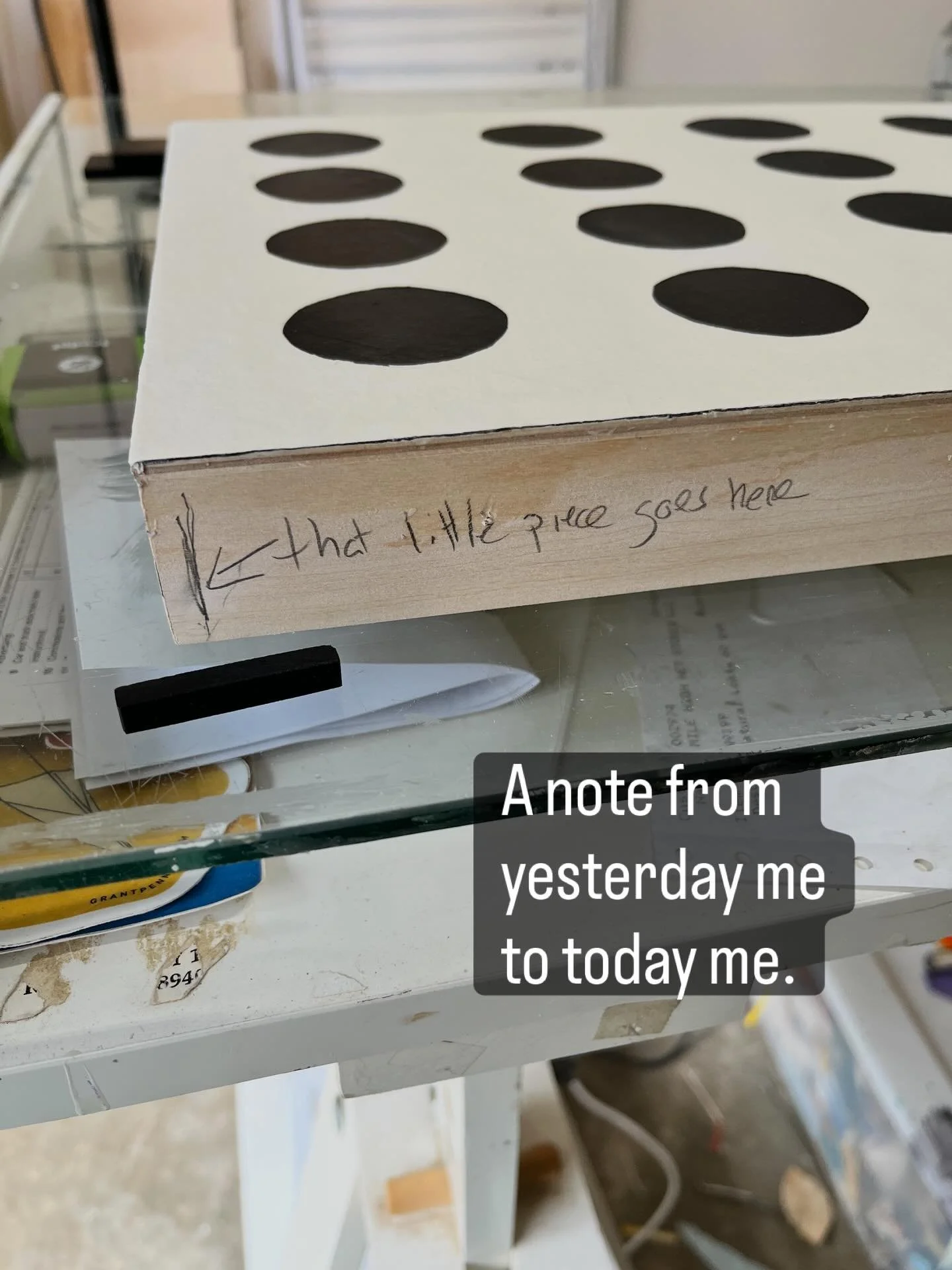 I would have forgotten.

#art #notetoself #thanks