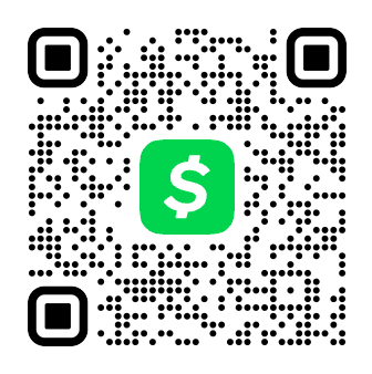 QR code with a green dollar sign icon in the center.