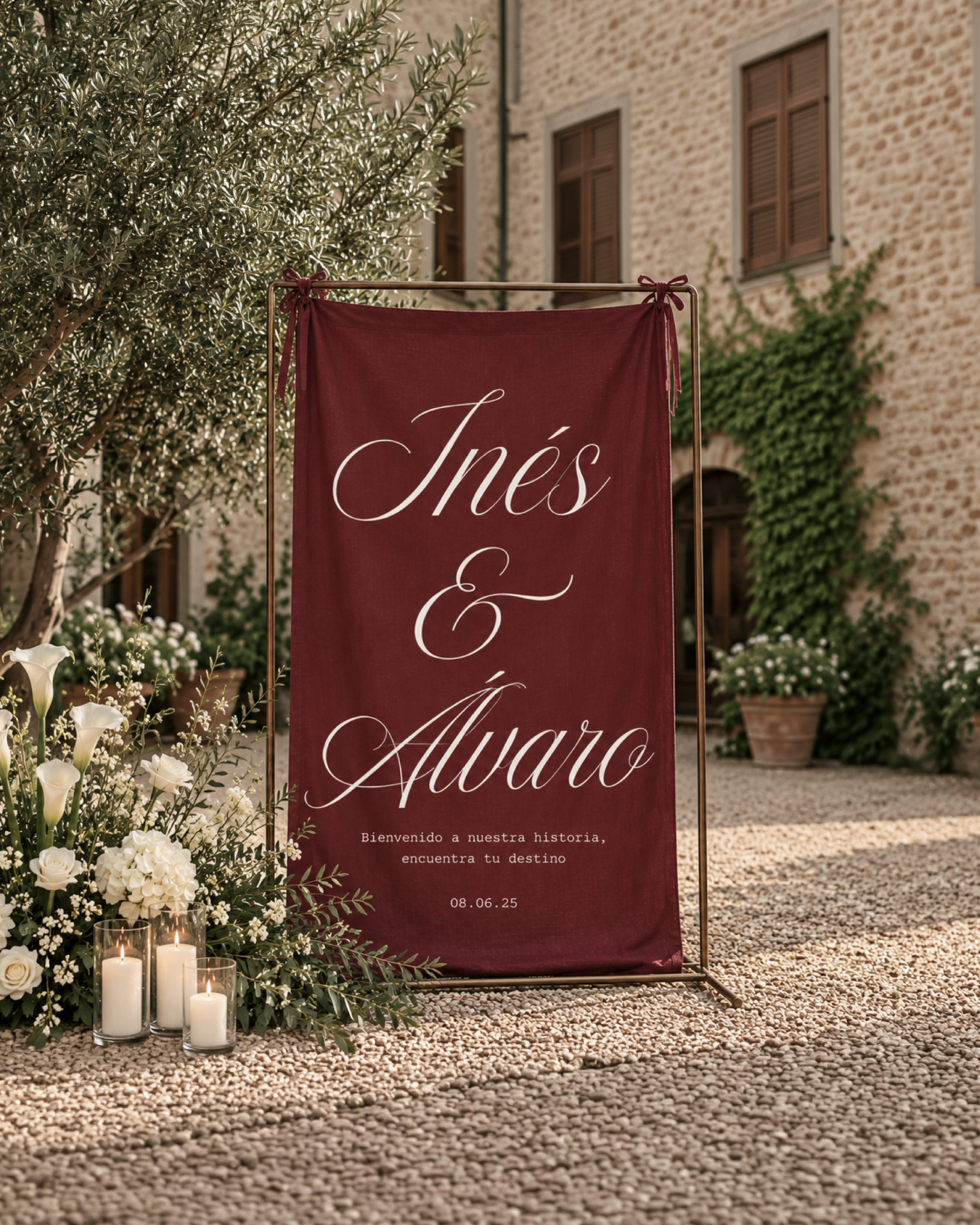 Inés y Álvaro · Papelería de boda 