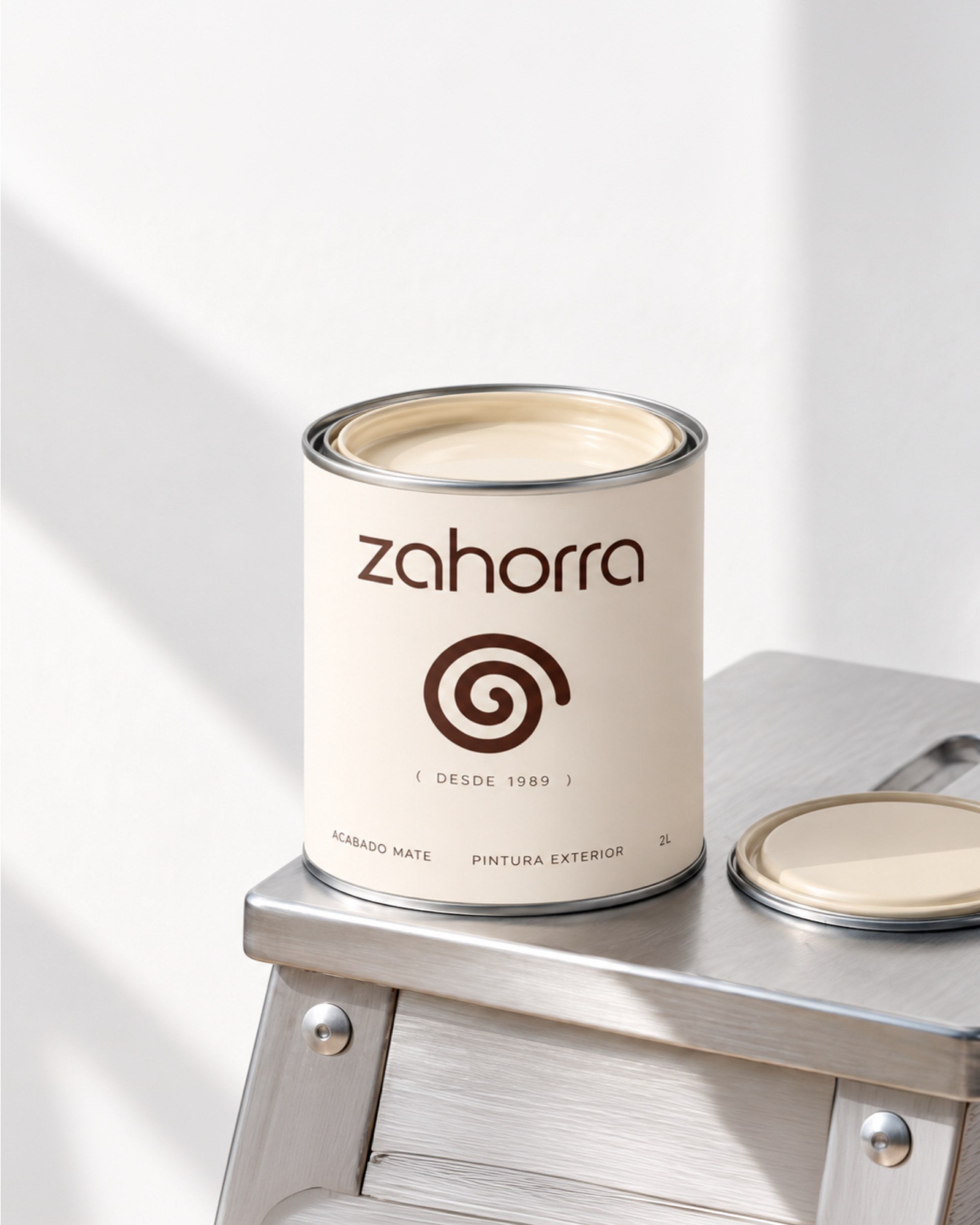 Pinturas Zahorra · Identidad visual
