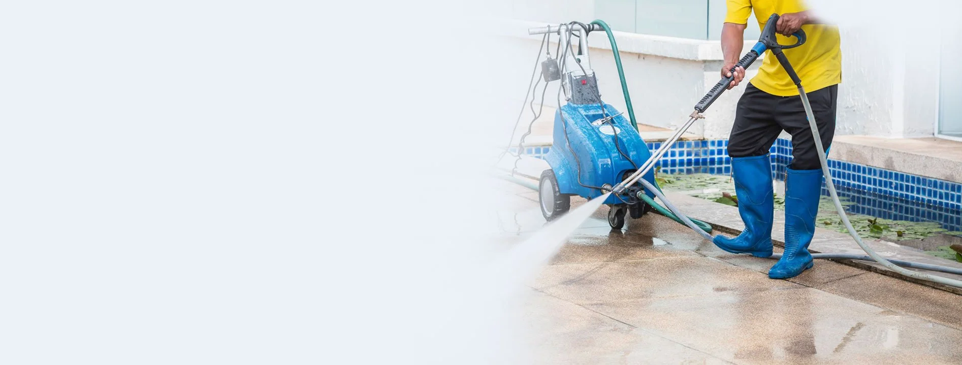 Commercial pressure washing and exterior maintenance