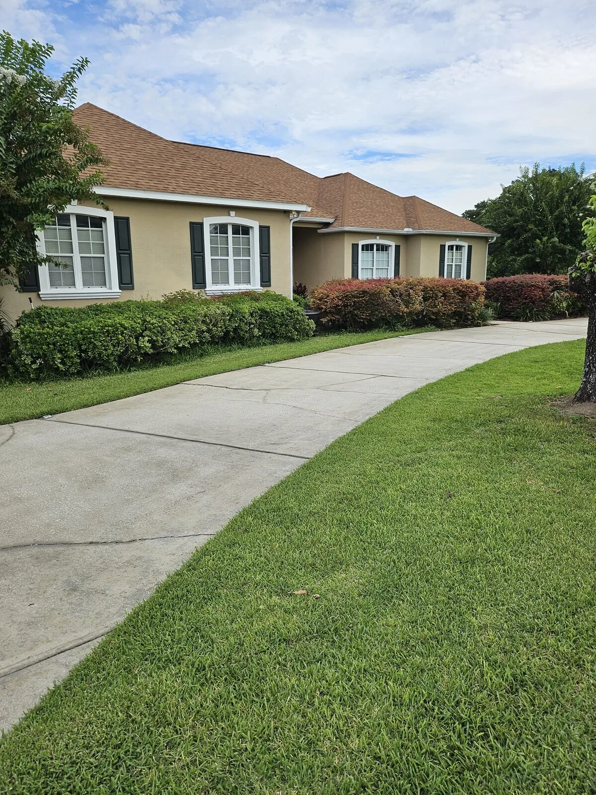 Exterior surface cleaning project