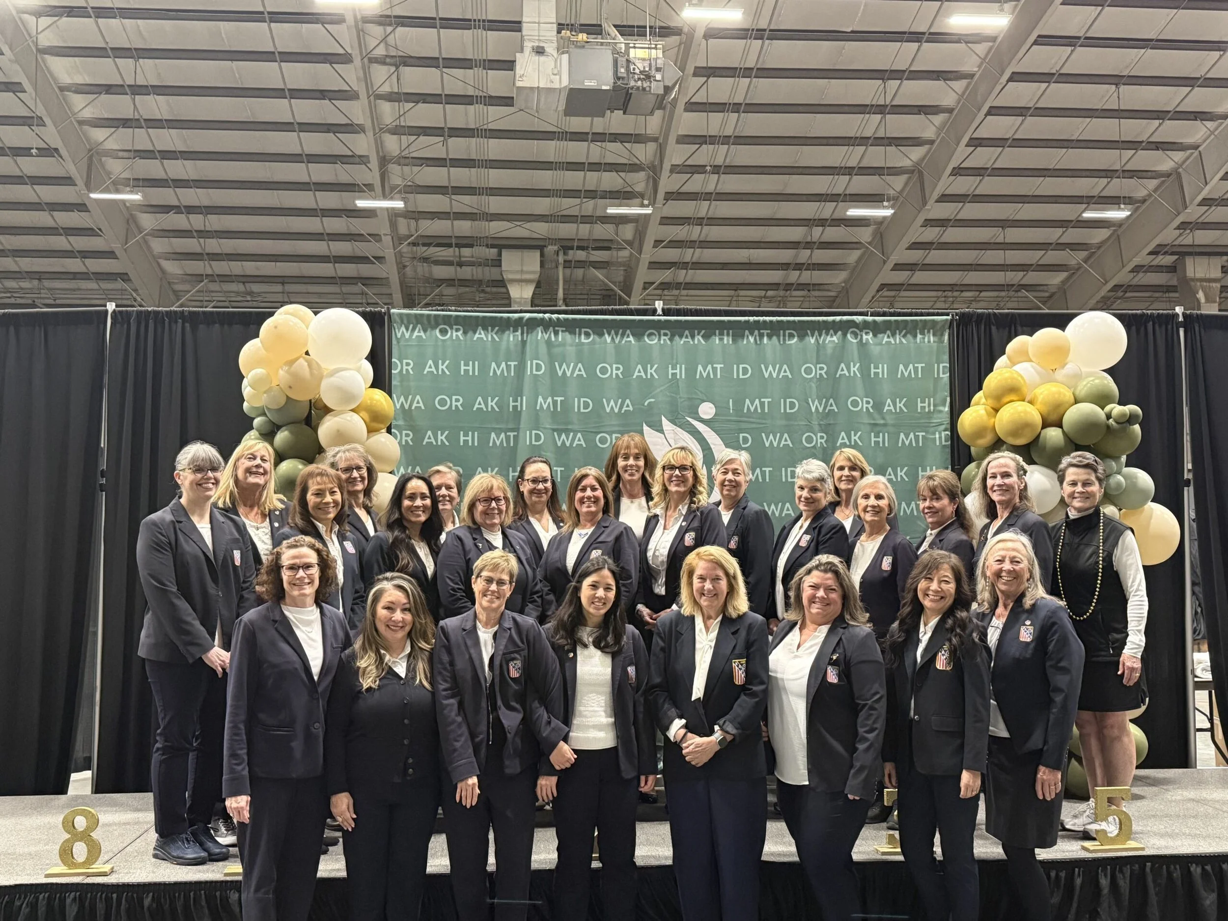 A group of judges from 2026 Regionals