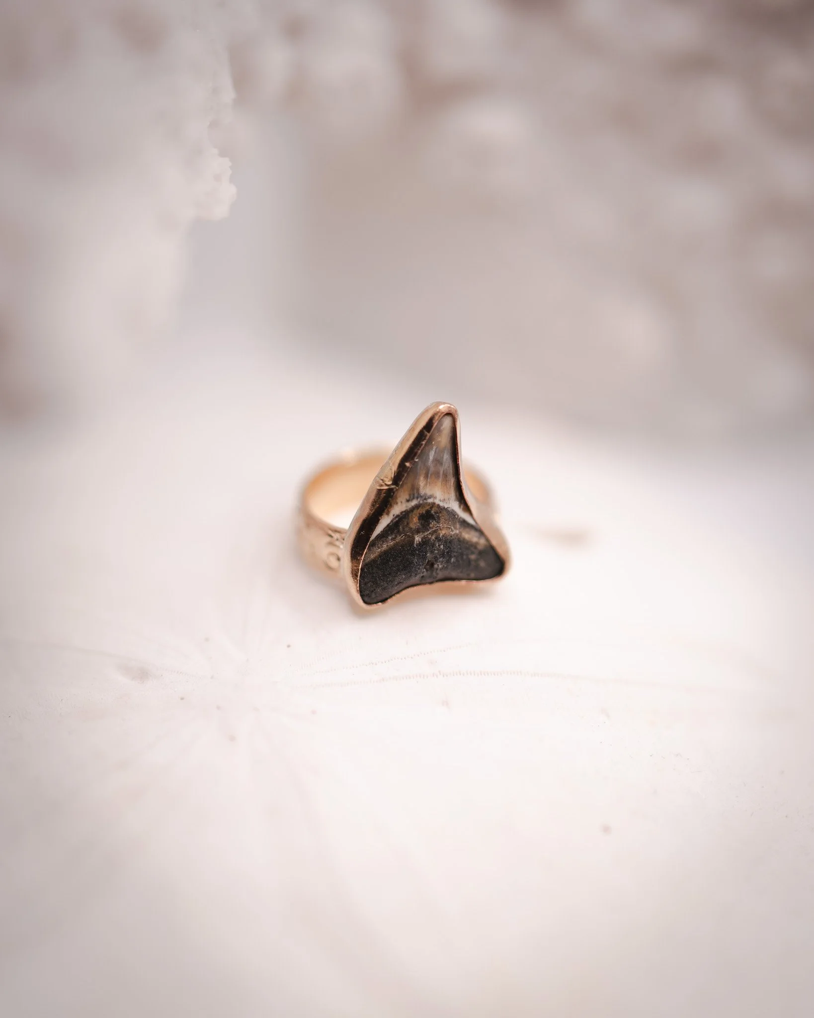 Gold Bull Ring Size 7