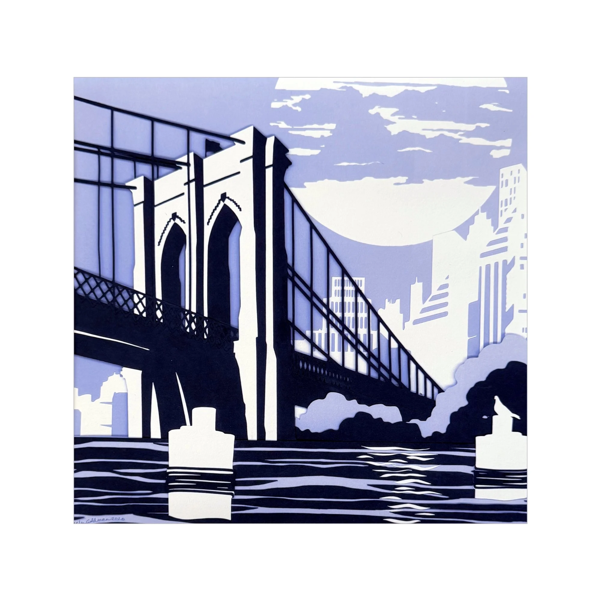 Brooklyn Bridge at Night
