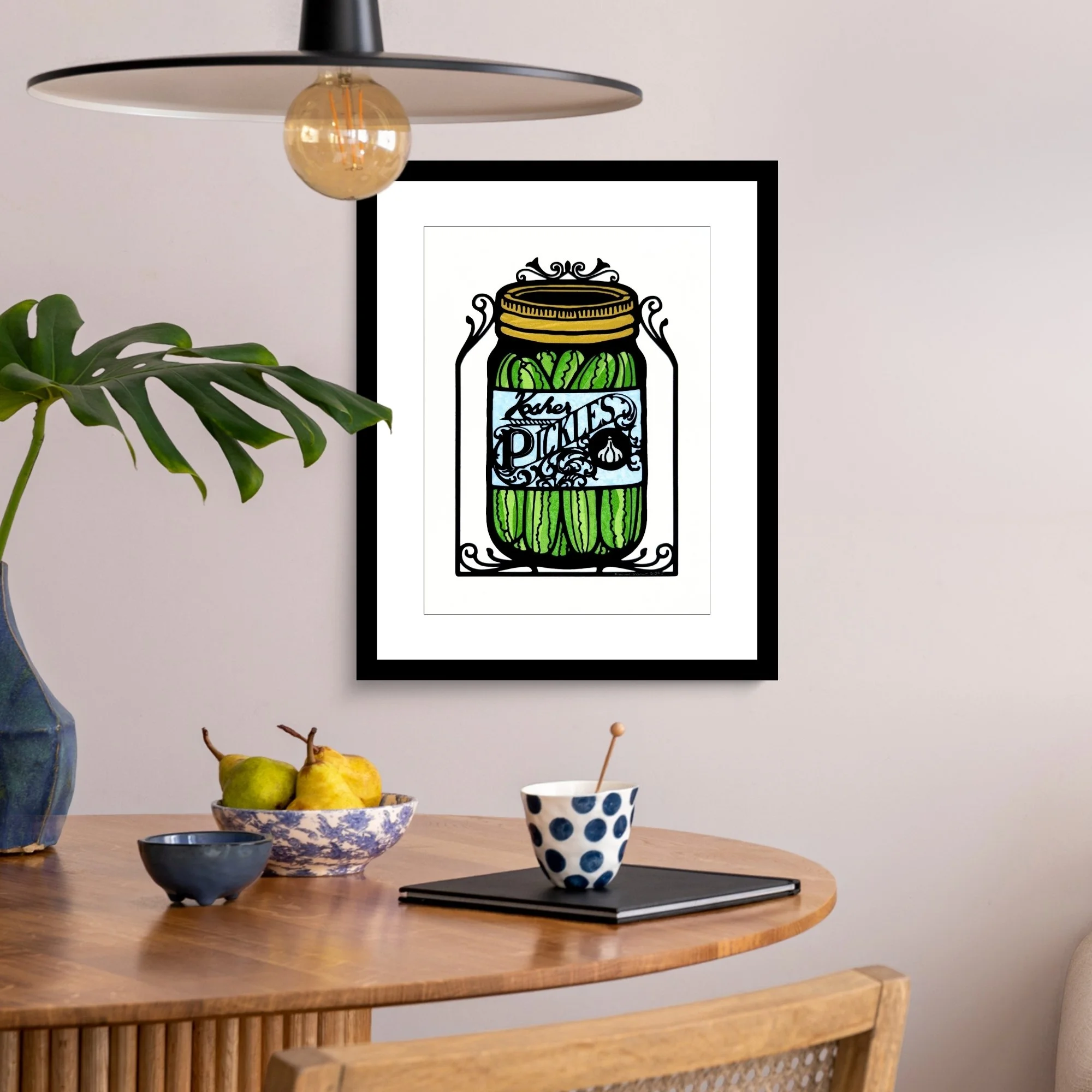 Pickles Print in Kitchen.jpg