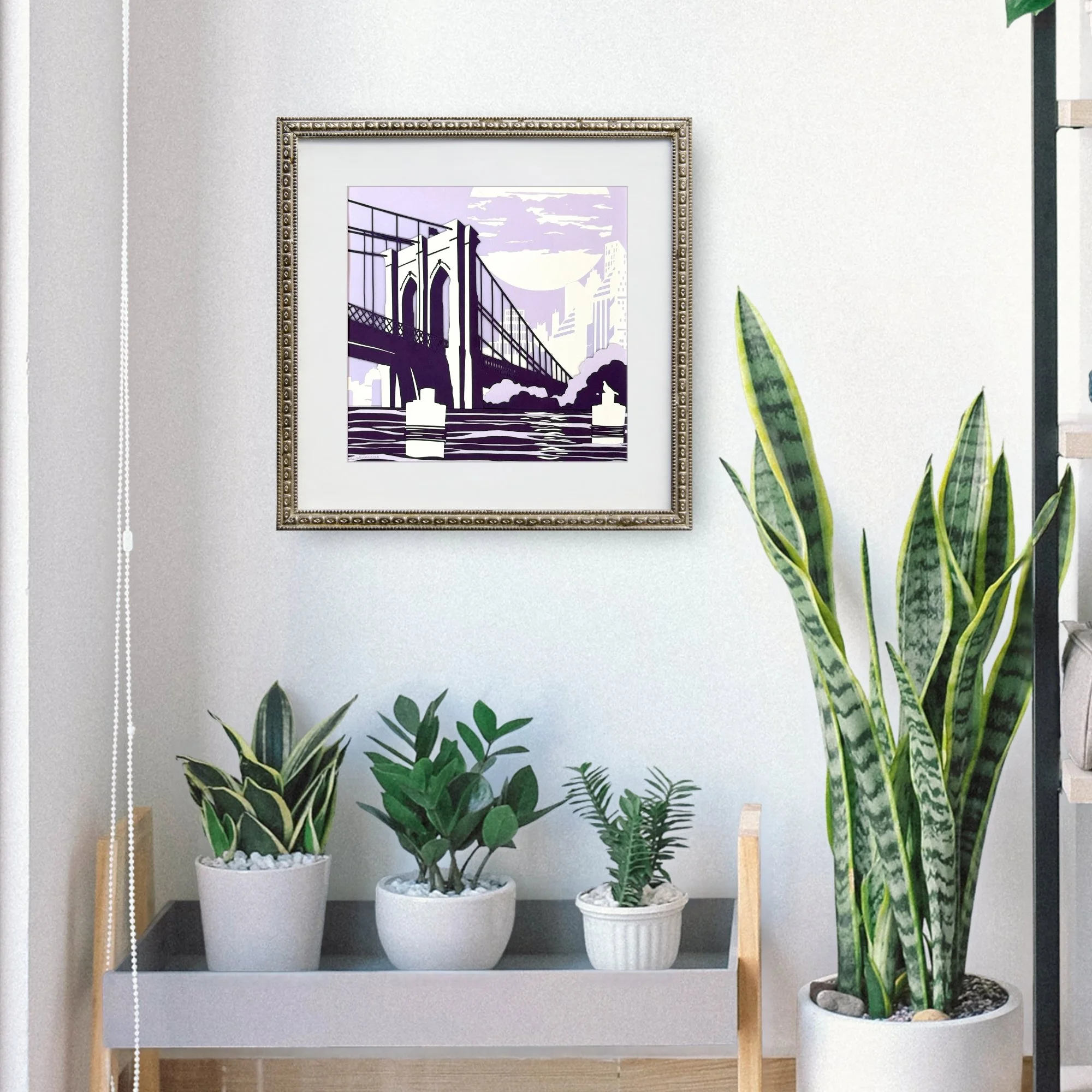 Brooklyn Bridge Artwork in Hallway