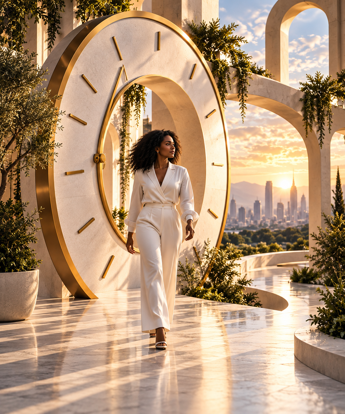 Conceptual image representing creating capacity and making more room within your time.
