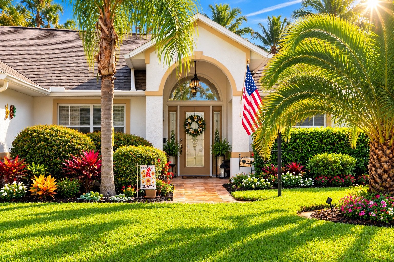 Luxury real estate photography of a modern house in Orlando, Florida by Palm & Key Media