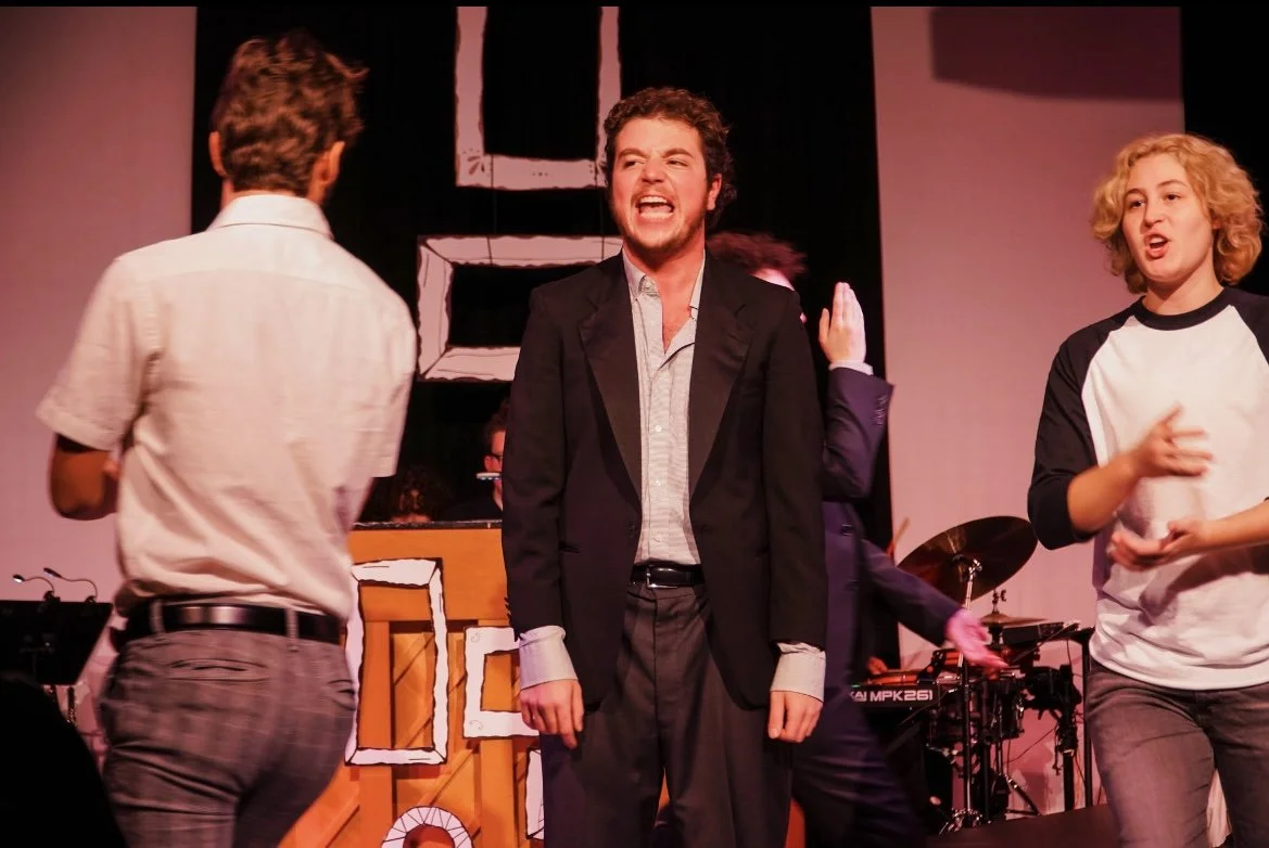 Marvin, Falsettos (Emerson Musical Theatre Society, November 2023, dir. Maddie Thorpe). PC: Sydney Ciardi
