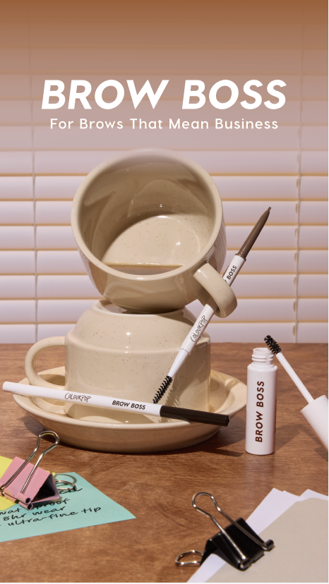 ColourPop Cosmetics - Brow Boss Campaign