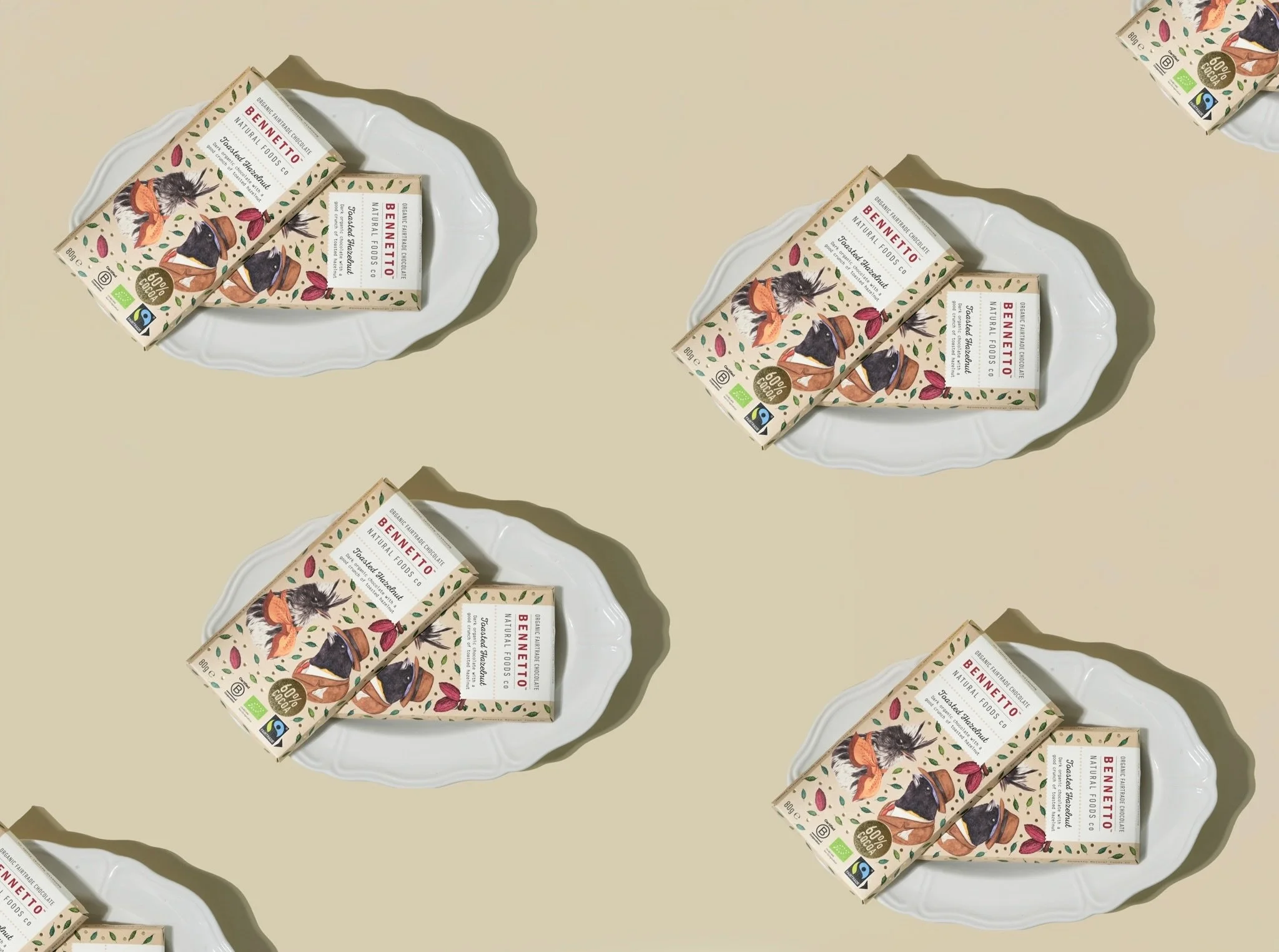 There&rsquo;s just something about bold, bright and defined product imagery! This image does a great job of capturing attention. A simple visual like this highlights key product details through repetition and consistency with a brand&rsquo;s colours 