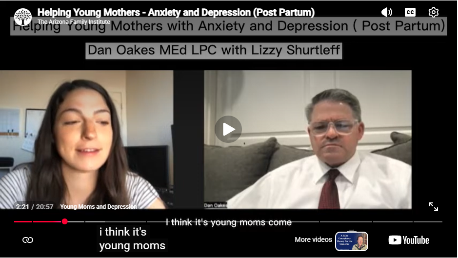 Helping Young Mothers with Anxiety and Post-partum Depression