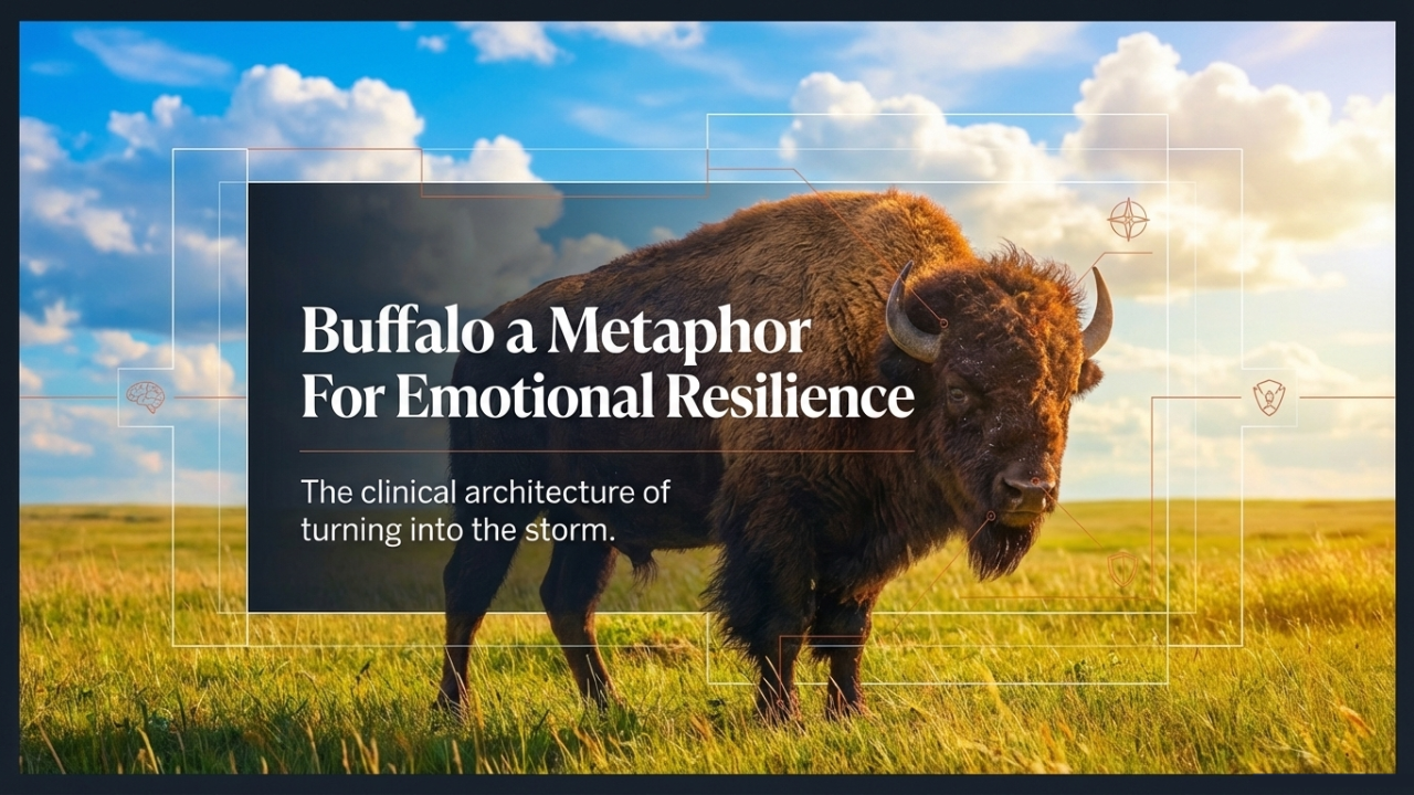 Buffalo a Metaphor For Emotional Resilience