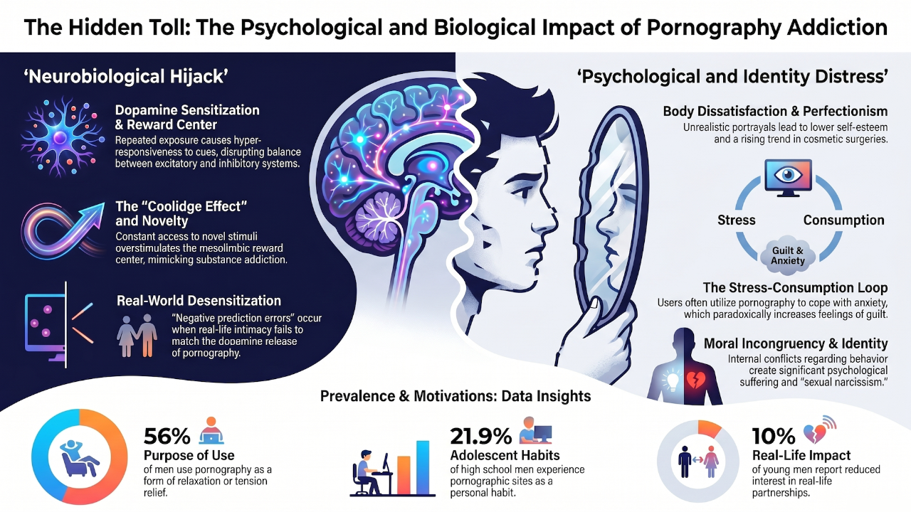 What Pornography Is Actually Doing to You: Stress, Loneliness, and the Quiet Hijack of Connection