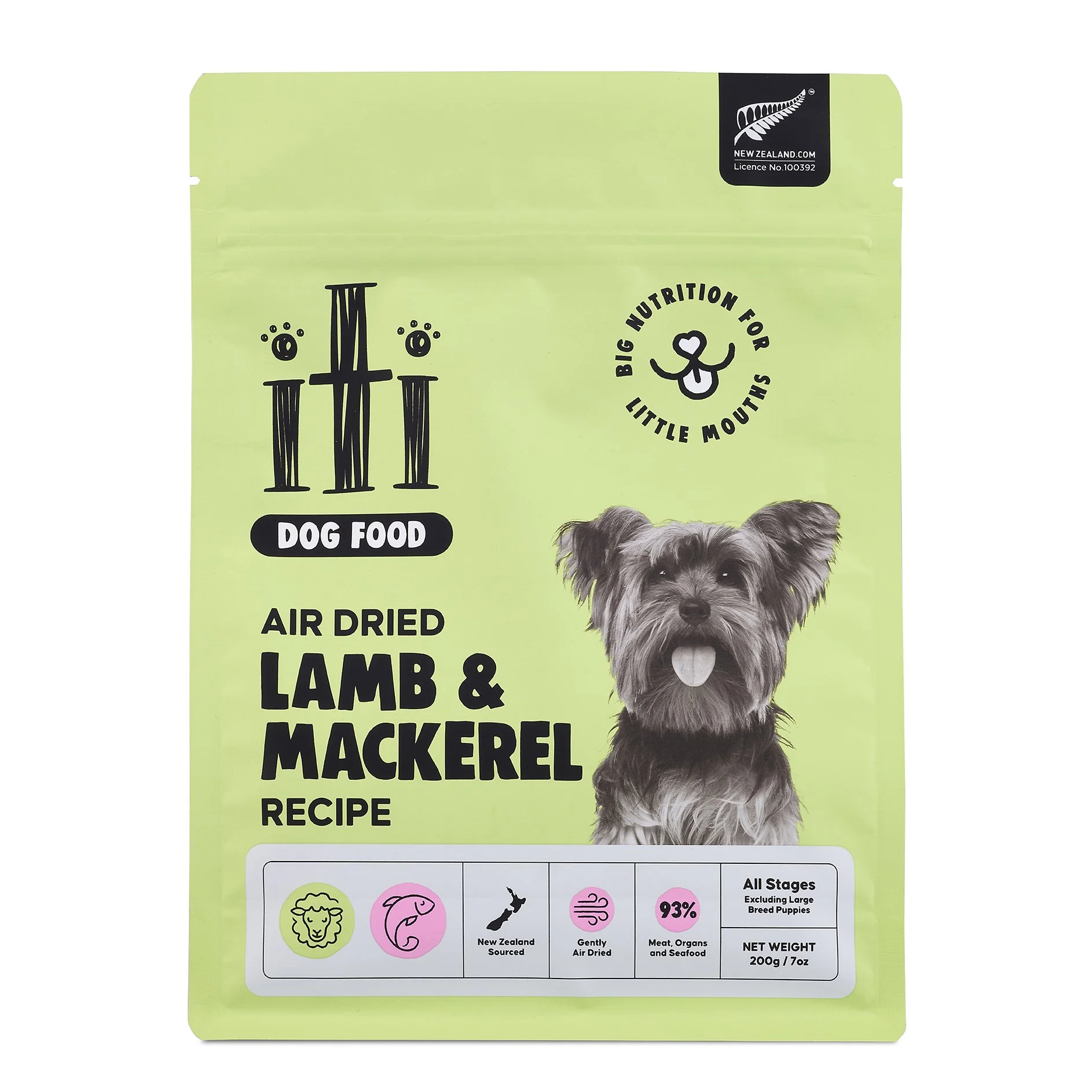 Air Dried Food - Lamb & Mackerel Recipe