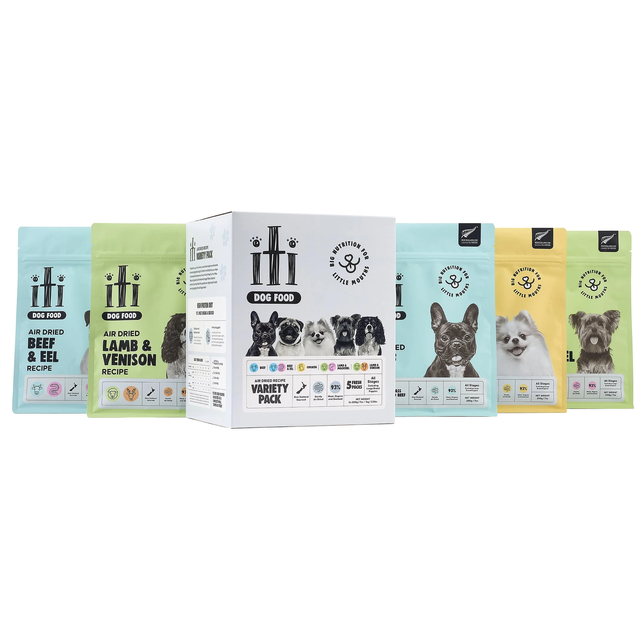 Air Dried Food - Variety Pack