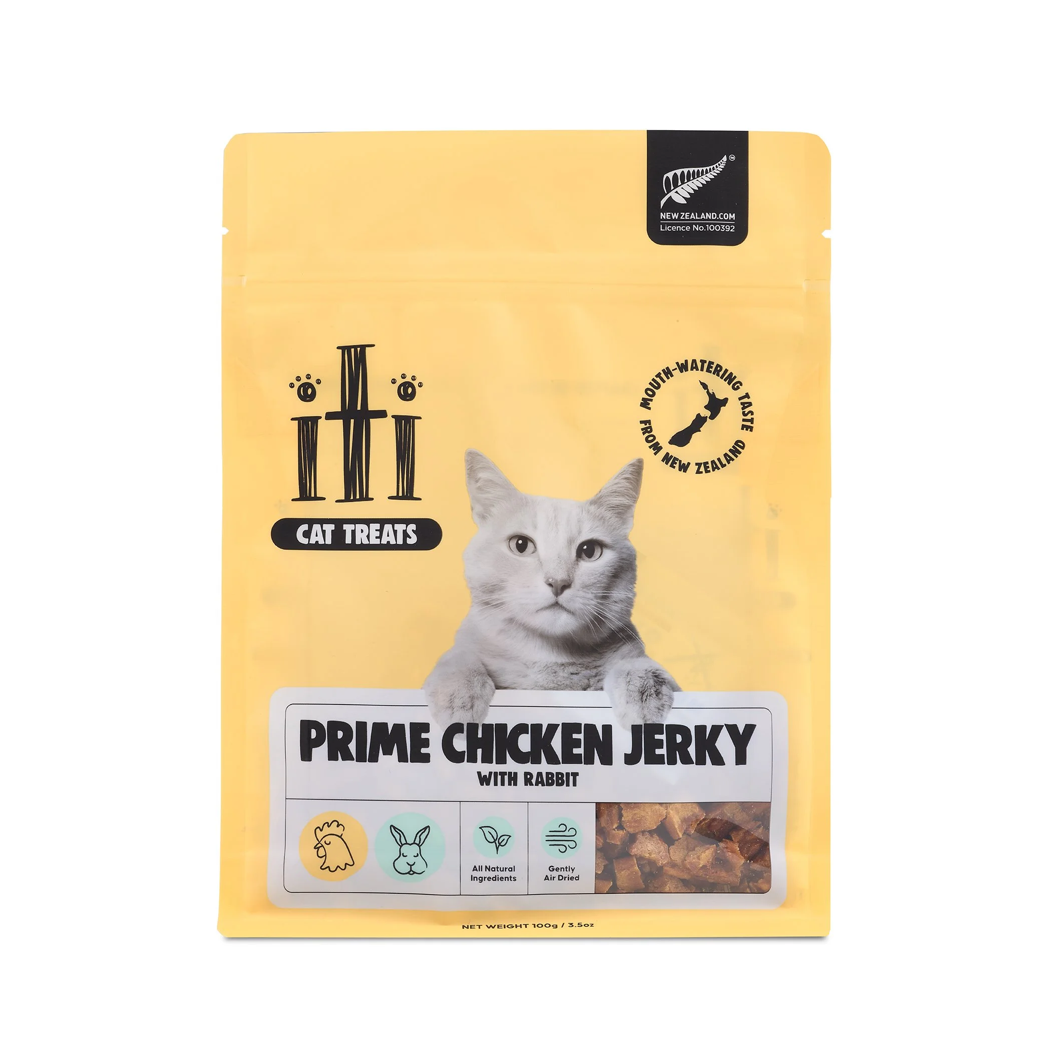 Air Dried Treats - Prime Chicken Jerky with Rabbit