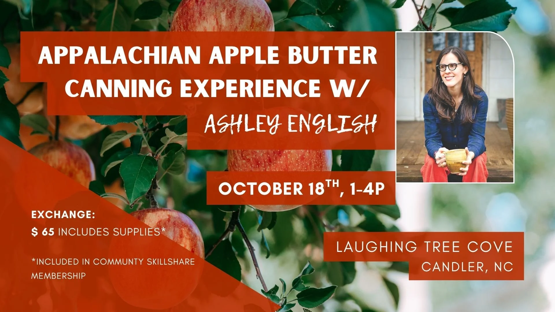 Appalachian Apple Butter Canning Experience with Ashley English