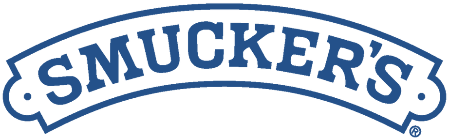 Smucker's logo with blue text on a white background.
