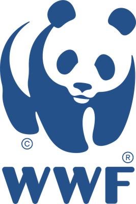 WWF logo featuring a stylized panda face with the initials 'WWF' below.