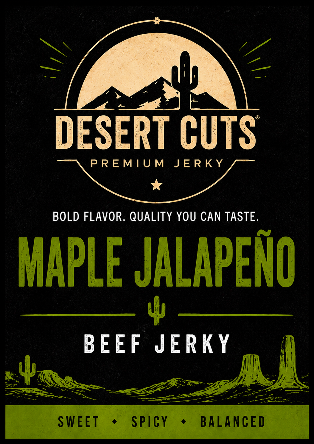 Maple Jalapeno Beef Jerky