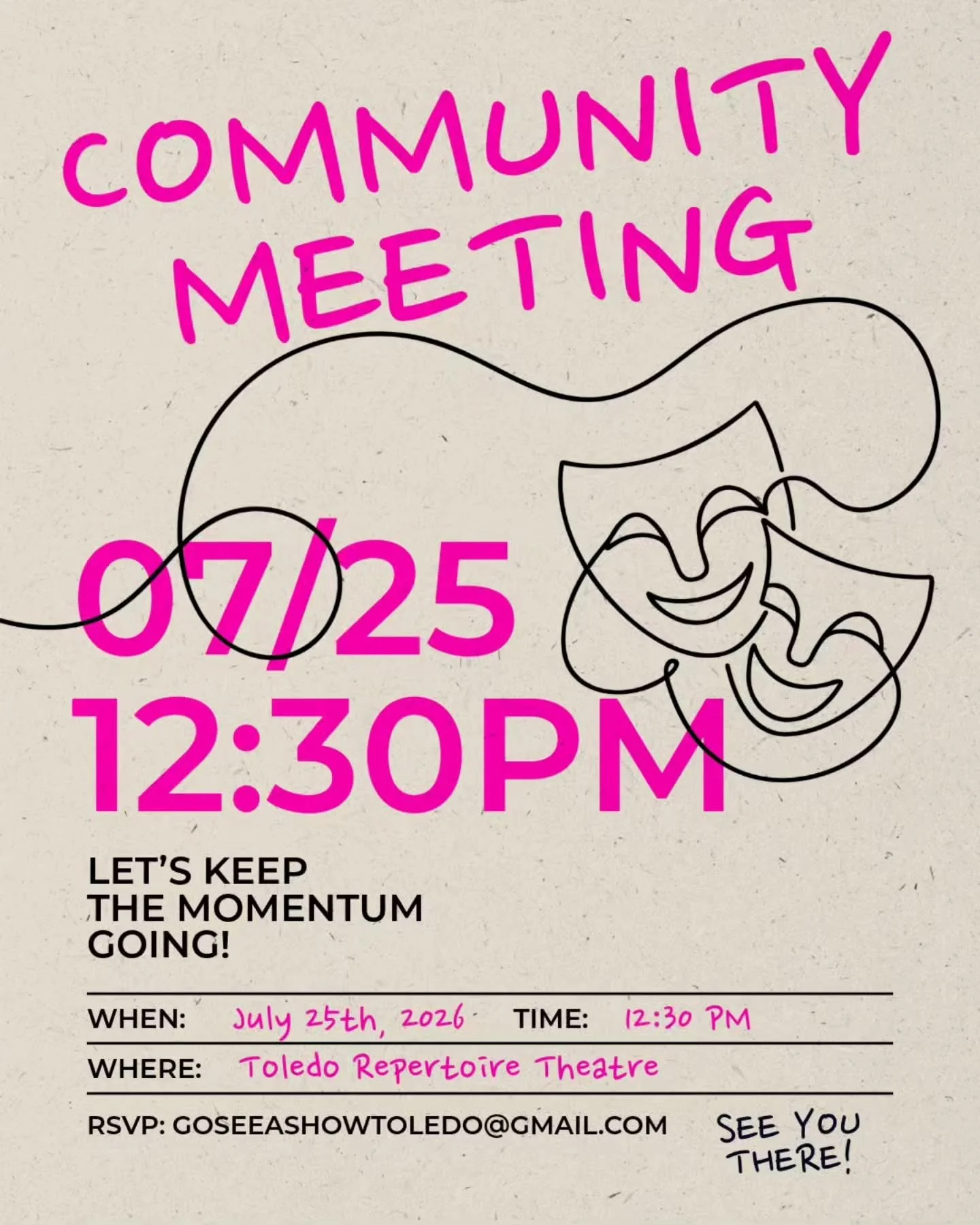 TOMORROW!!!