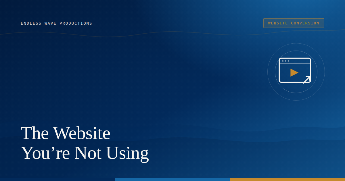 The Website You're Not Using: How Video Turns Visitors Into Customers