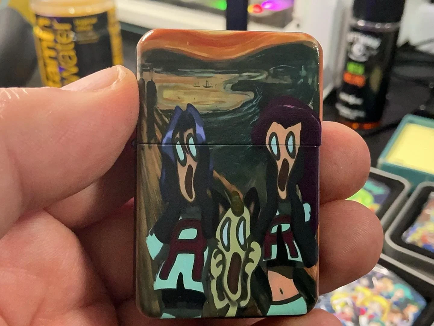 Team Rocket “The Scream” Flip-Top Lighter