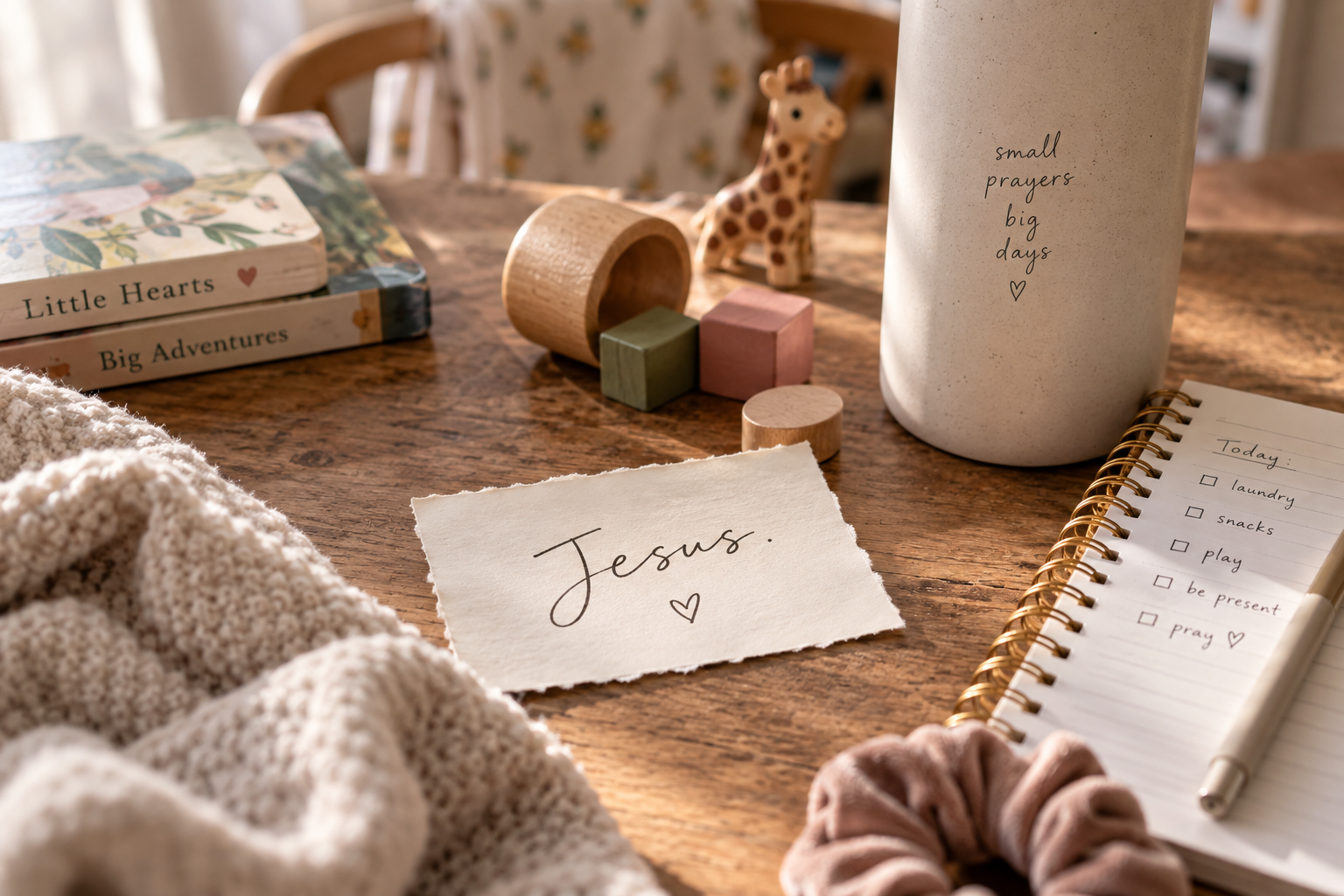 Sometimes My Prayer Is Just “Jesus”