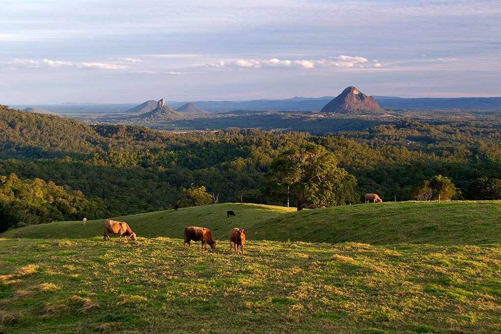 Glasshouse Mountains