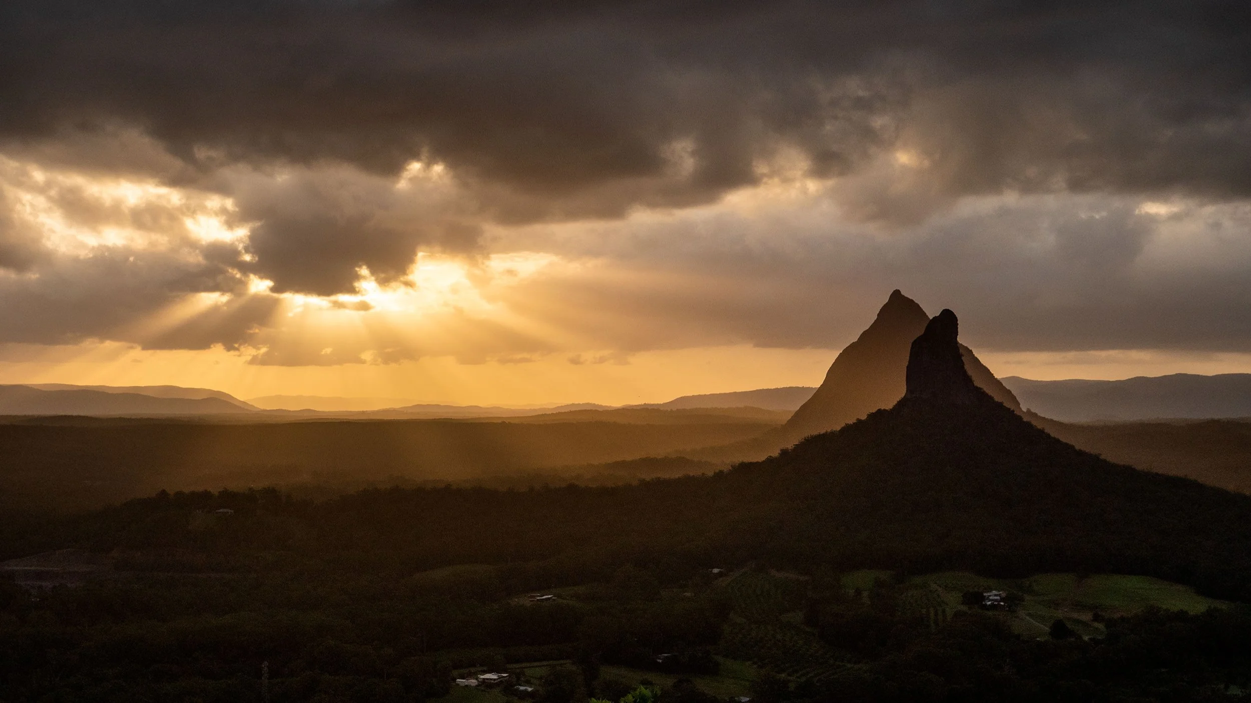 Mount Ngungun Sunset