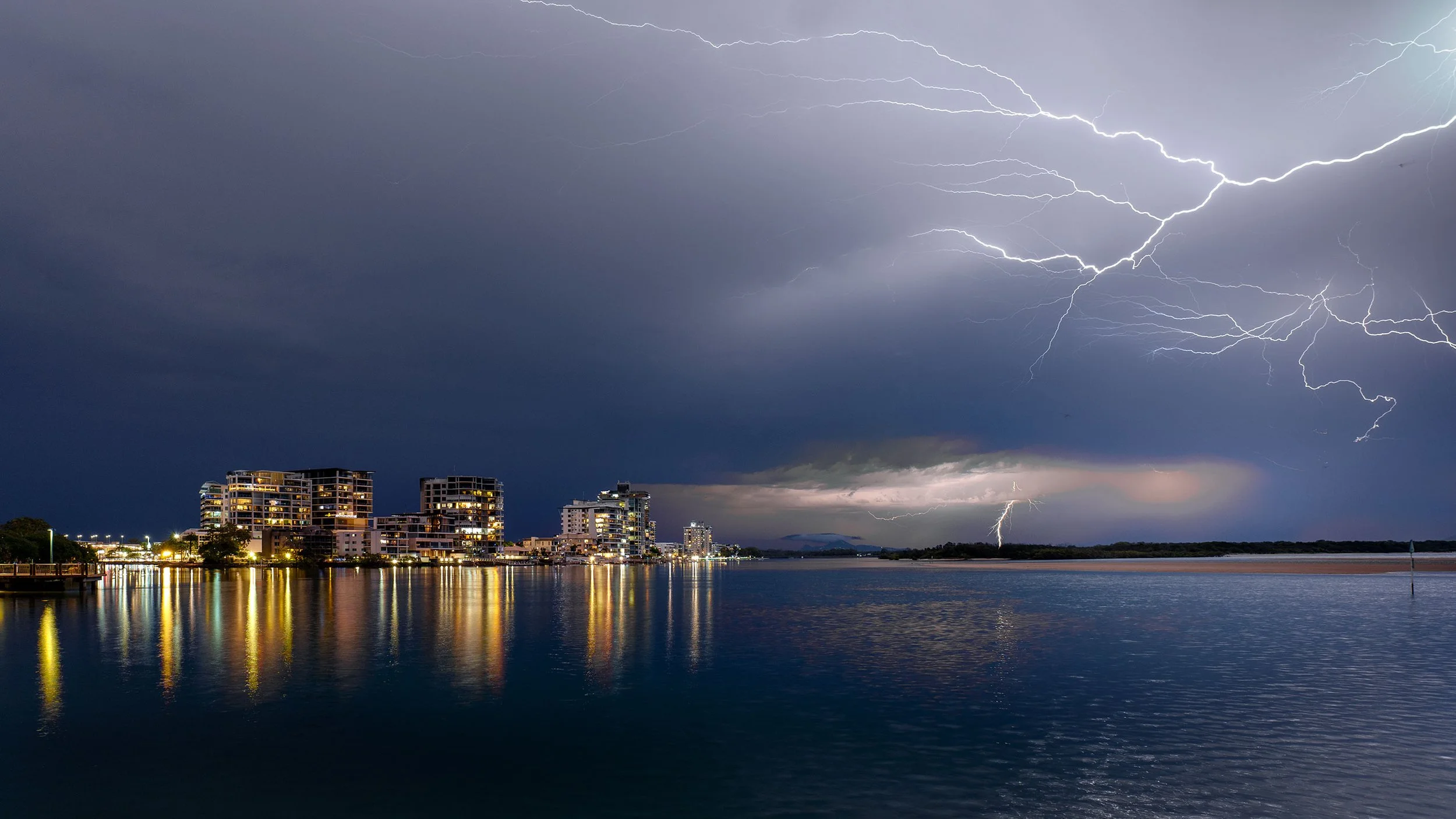 Lightning Over Cotton Tree, Maroochydore