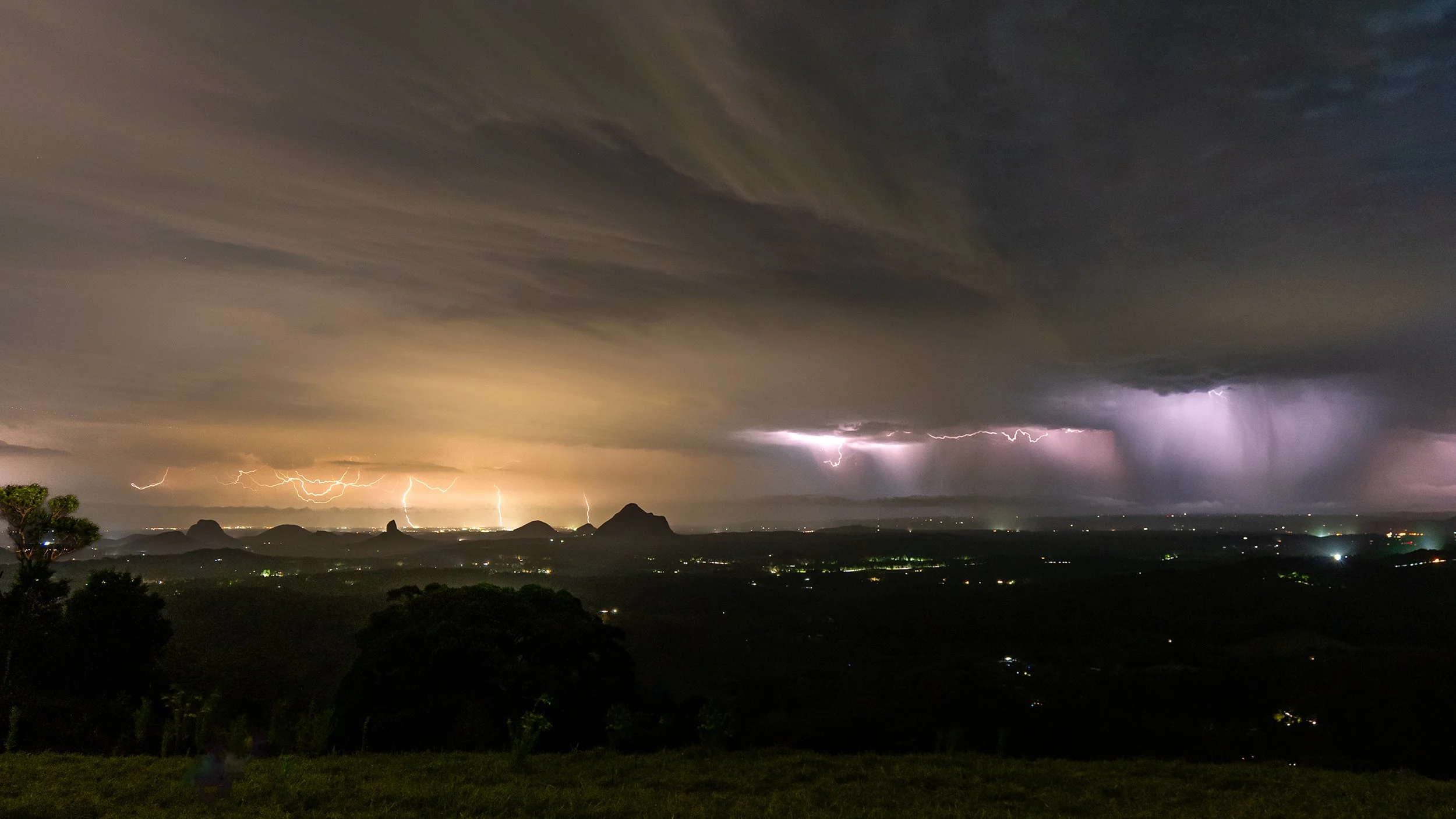 Lightning Display, Seen From Maleny