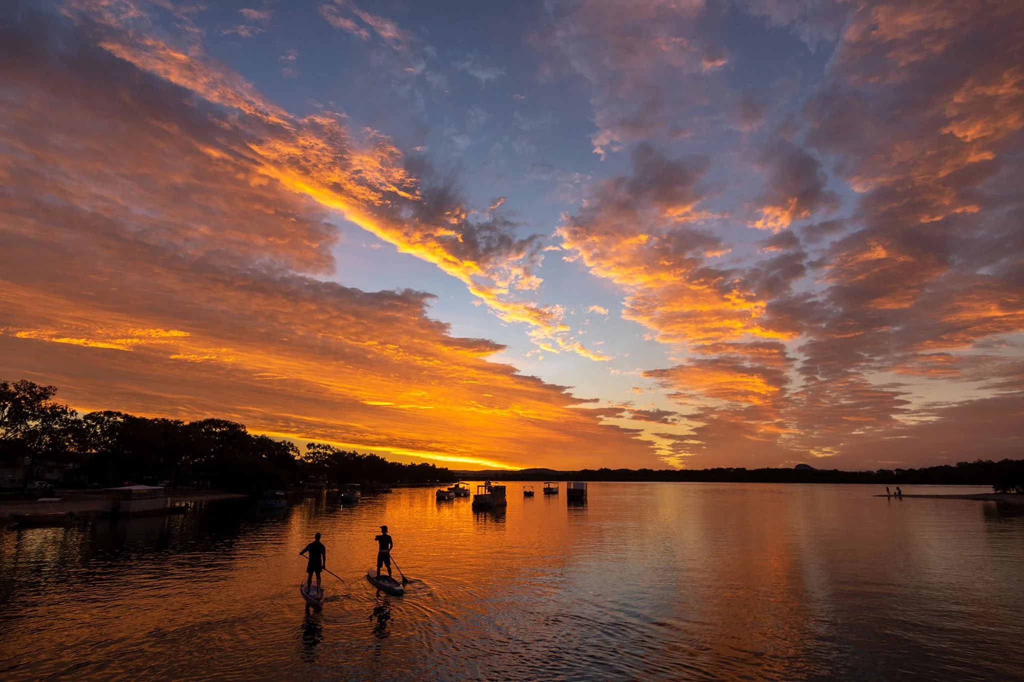 Sunset, Maroochy River