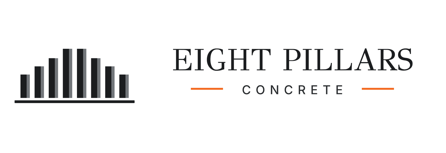 8 Pillars Concrete approved company logo