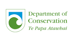 Logo of the Department of Conservation, Te Papa Atawhai