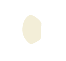 A white egg positioned on a plain black background.