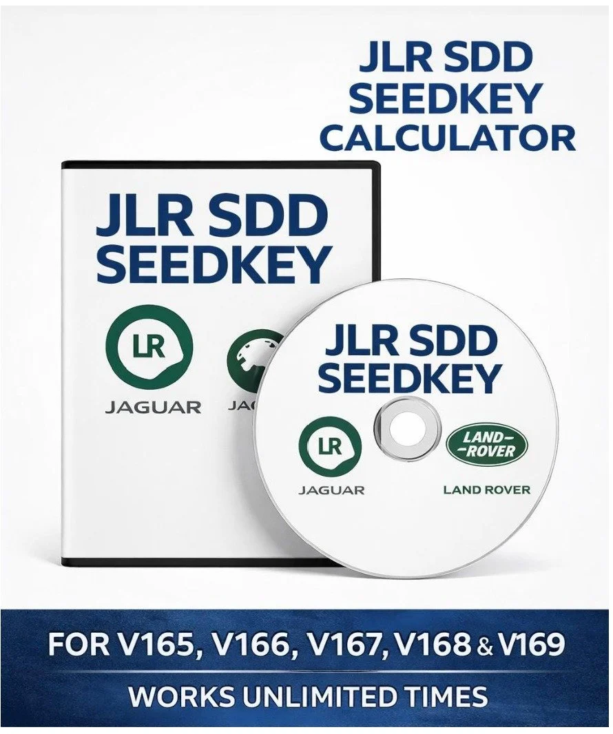JLR SDD Seed Key Calculator  Unlimited VIN Unlock, Developer Mode Access v168