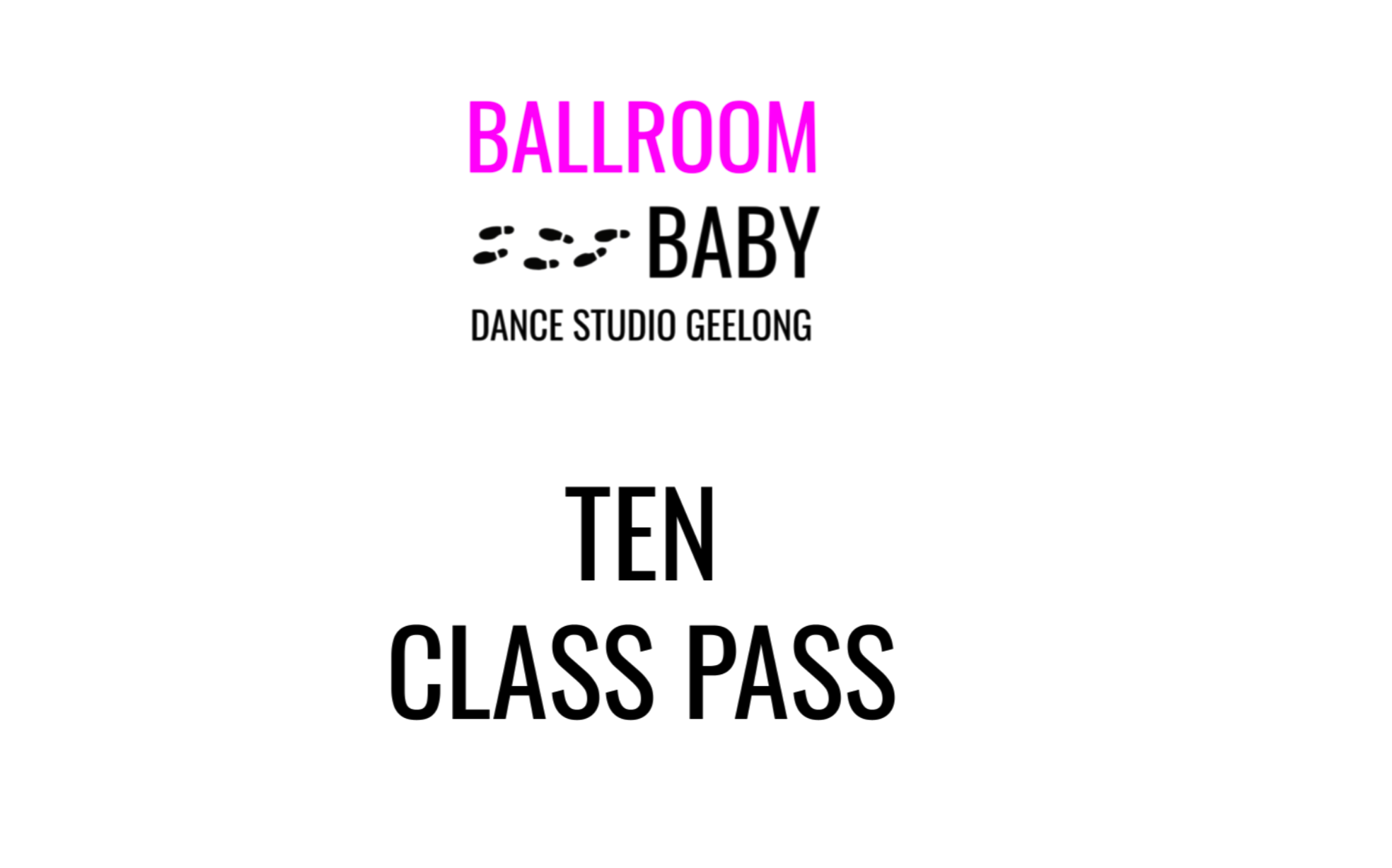 10x Dance Class Pass