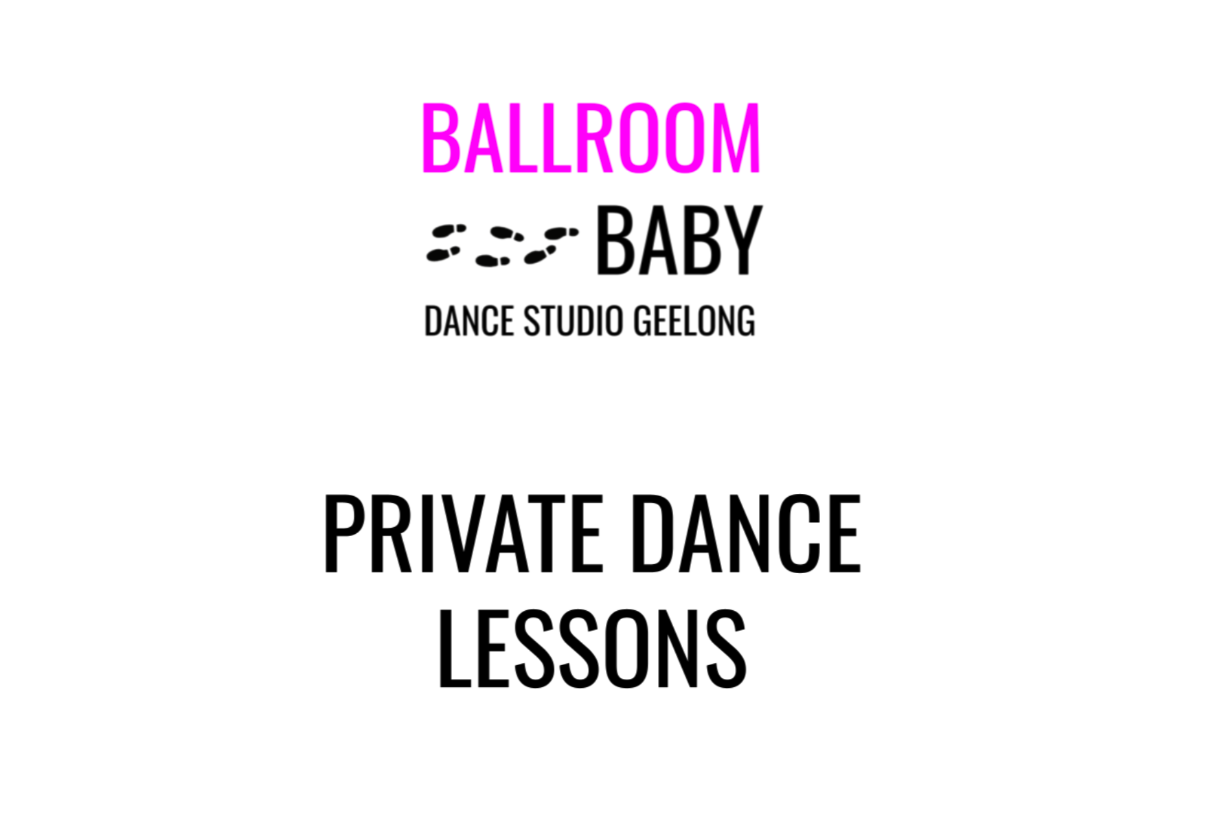 First Private Dance Lesson Booking