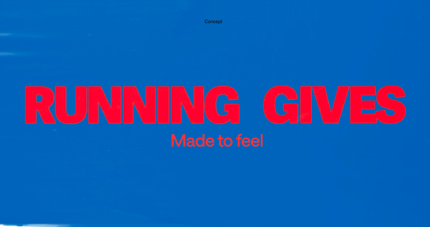 running gives