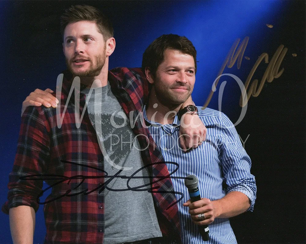 Jensen Ackles and Misha Collins