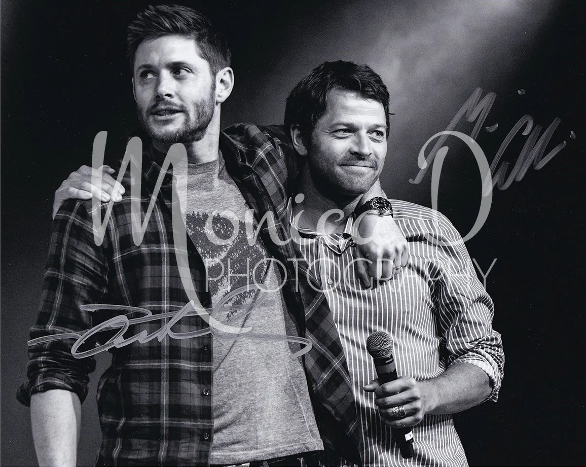 Jensen Ackles and Misha Collins