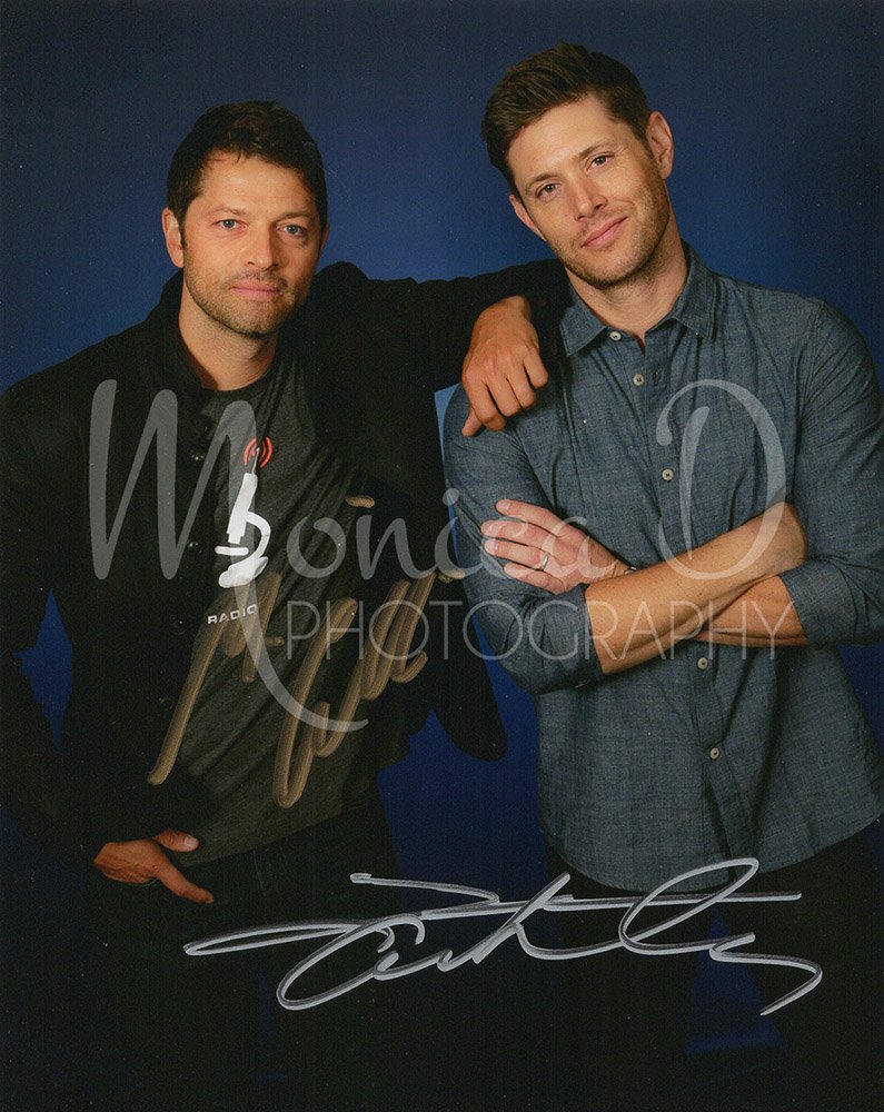 Jensen Ackles and Misha Collins