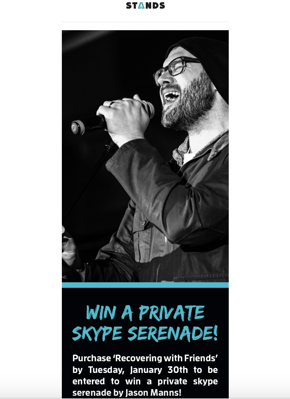 Jason Manns - Promotional Banner for Campaign