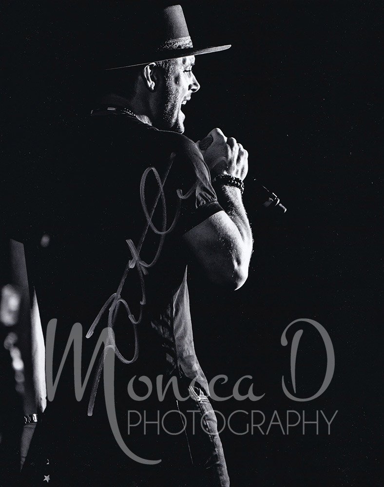 Jensen Ackles on stage for the Saturday Night Special in Vancouver, 2019