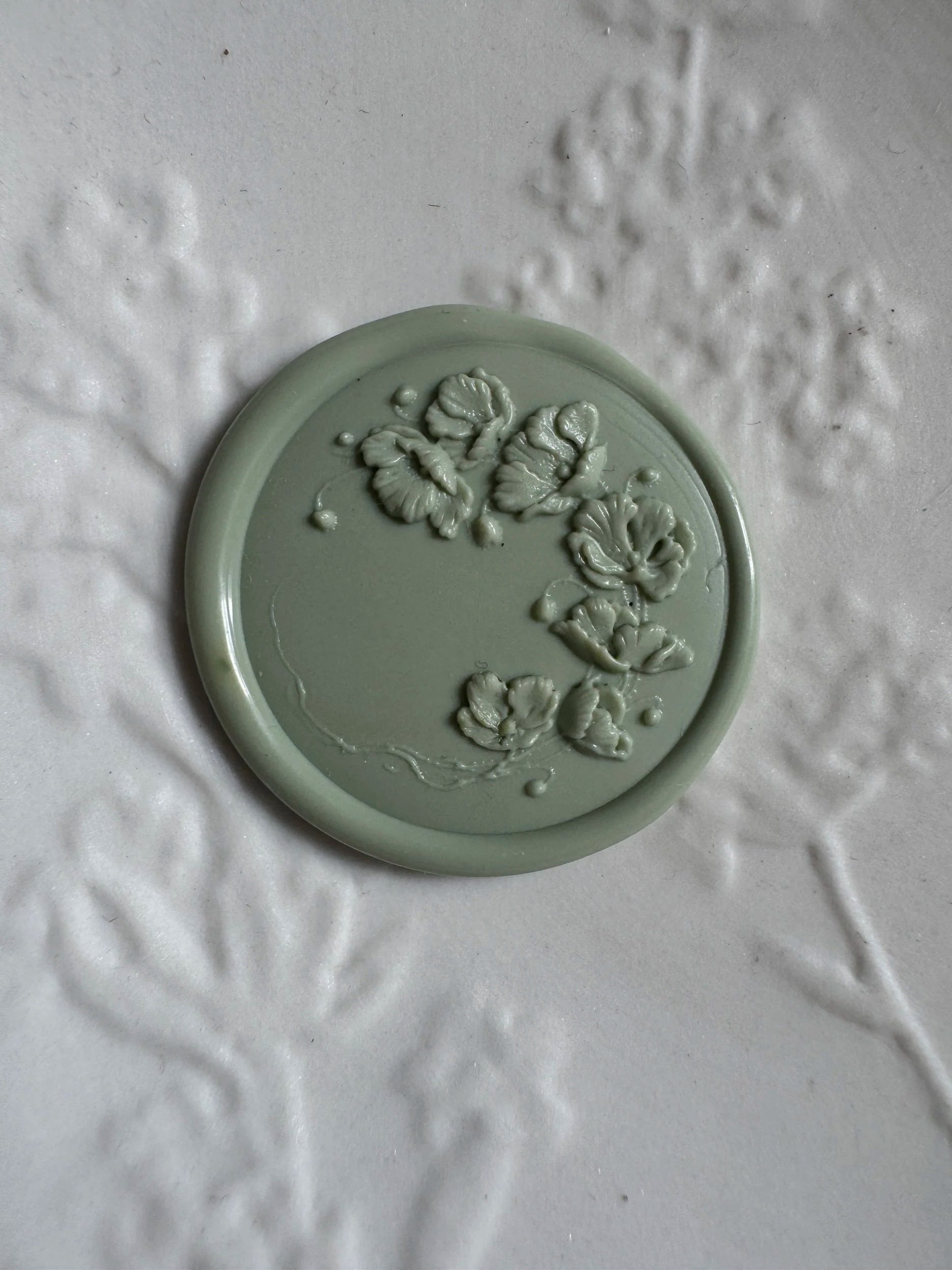 Floral Wreath Wax Seal