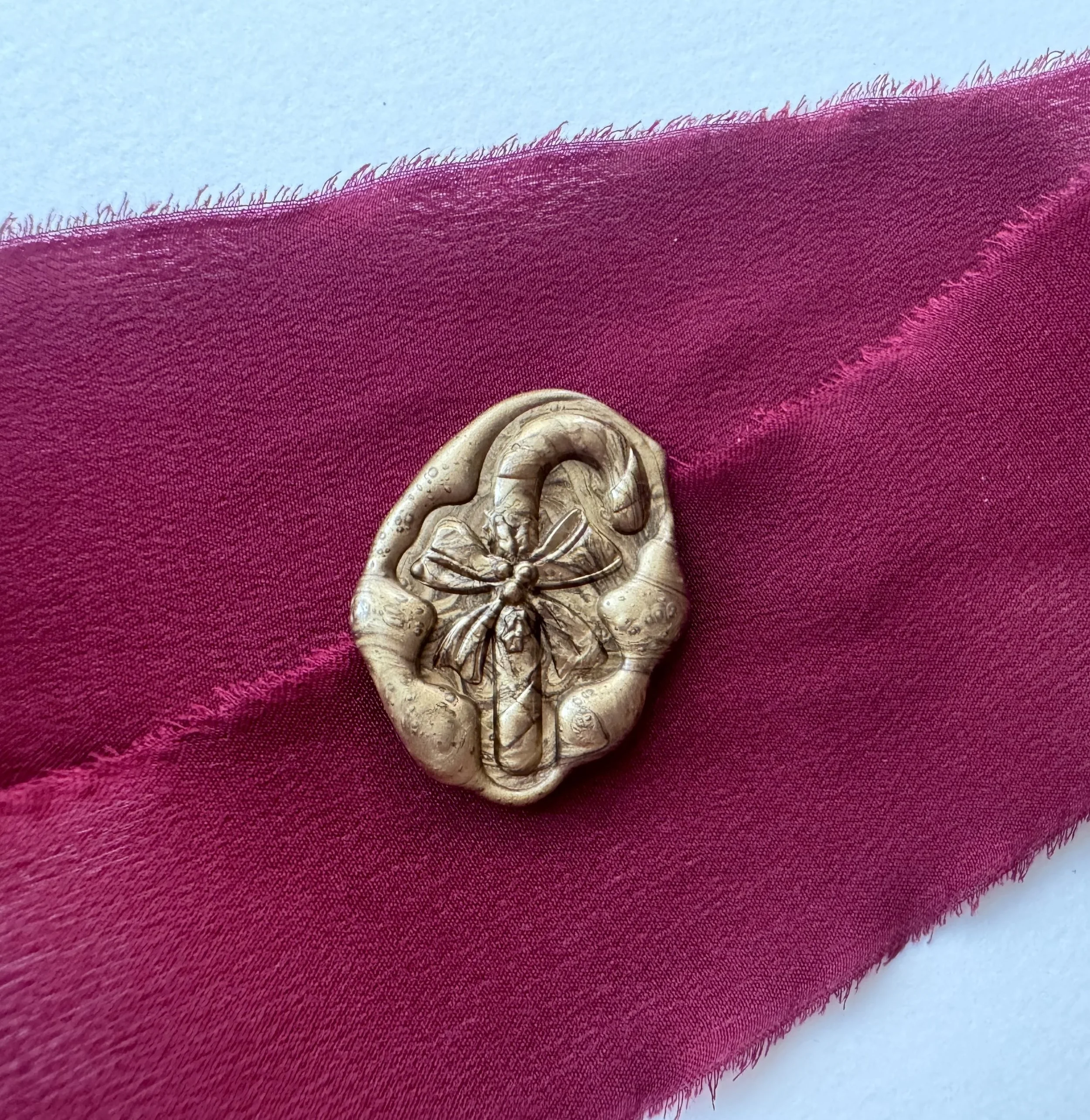 Candy Cane Wax Seal