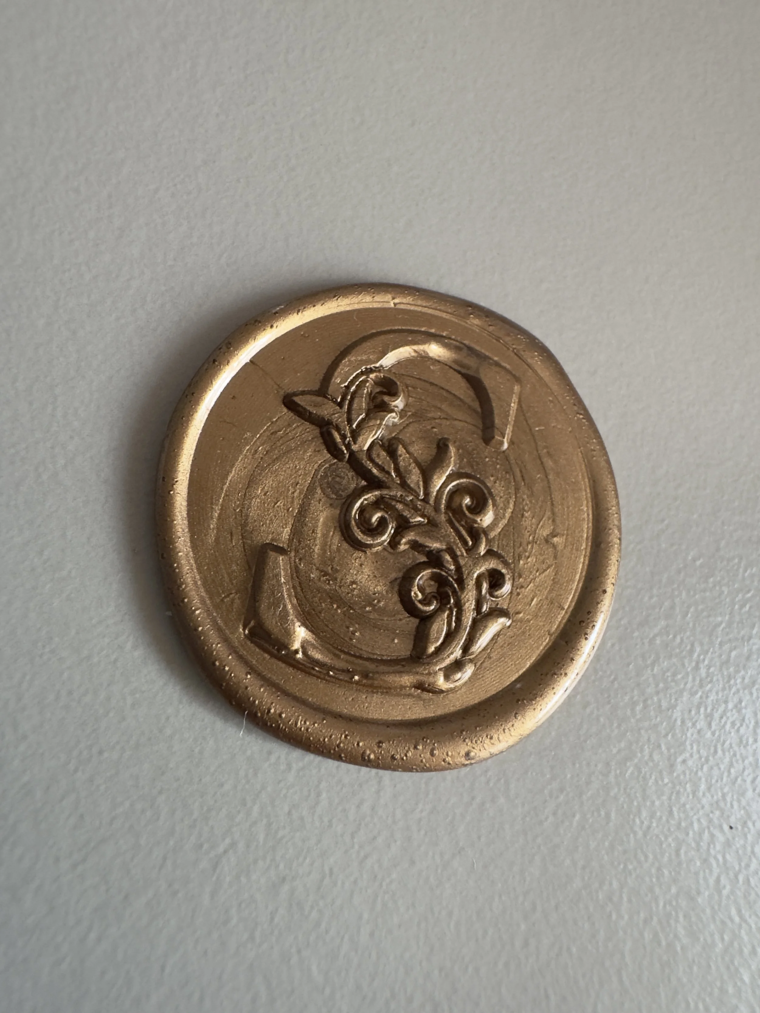 Santa Initial Wax Seal
